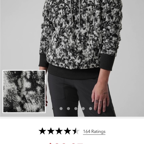 Athleta Tugga Sherpa Jacquard Hoodie - Picture 4 of 9